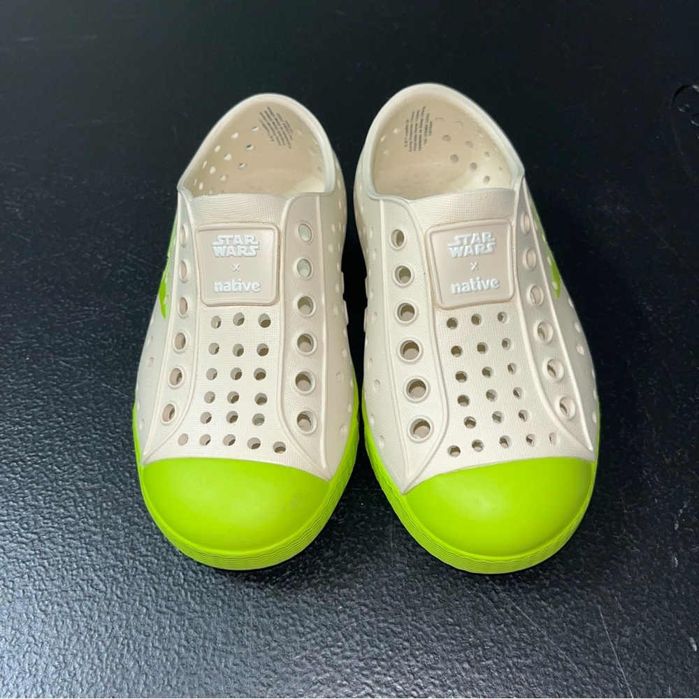 Star Wars x Native-Yoda Grogu Mandalorian Rubber Shoes